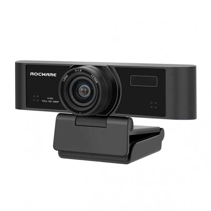Webcam ROCWARE RC15 risoluzione 720p con microfono integrato