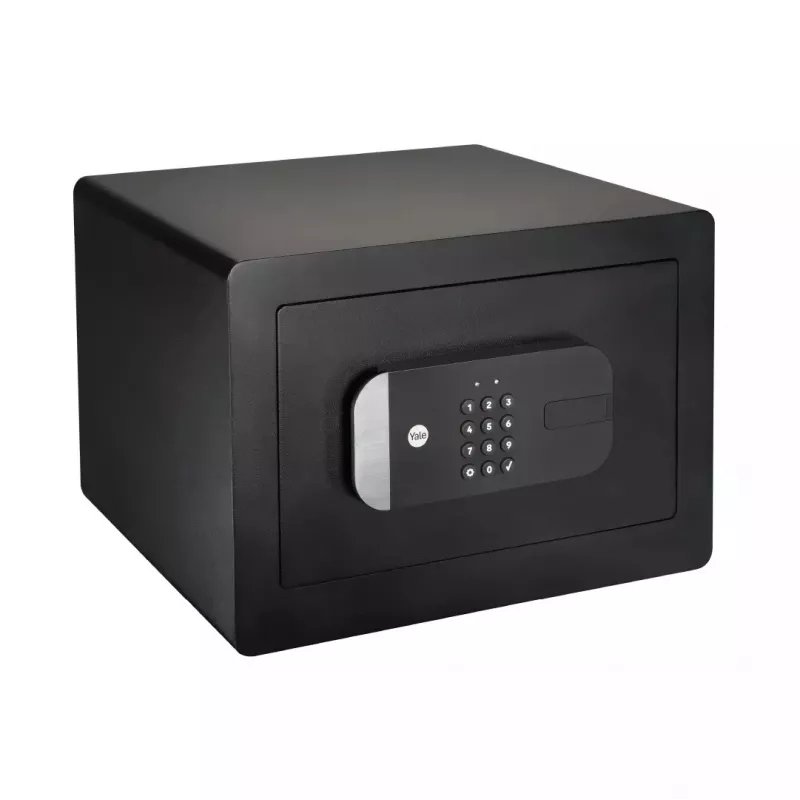 Cassaforte a sé stante Yale YSS/250/EB1 — serratura elettronica e a chiave, nero, 250×300×350 mm