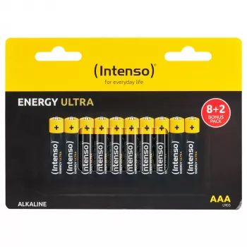 Intenso Batteries Energy Ultra AAA LR03 confezione da 10 pz. pellicola termoretraibile