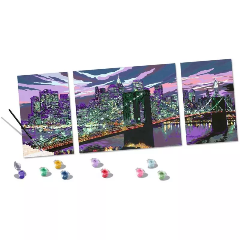 Dipingi con i numeri - Creart nuovo York Skyline