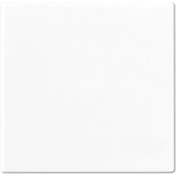 Placca per interruttore Jung A 590 WW bianco – accessorio interruttore a parete, superficie bianca