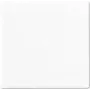 Placca per interruttore Jung A 590 WW bianco – accessorio interruttore a parete, superficie bianca