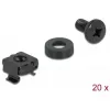 Bulloni e dadi DeLOCK set di montaggio per armadio di rete 66548