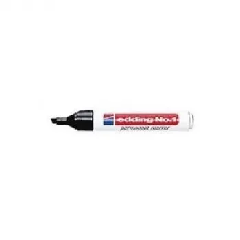 EDDING No.1 - nero - punta a scalpello - alluminio - multi - 1 mm - 5 mm