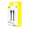 Baseus Flash 2 cavo di ricarica rapida USB A a USB C 2 m 100 W nero