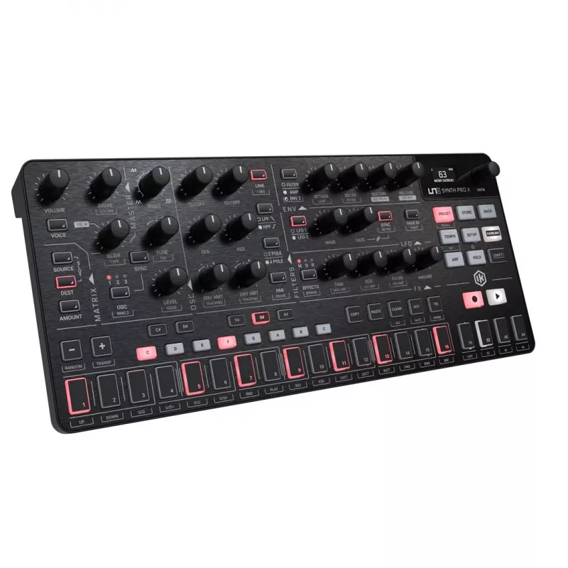 Sintetizzatore analizzatore ik multimedia Uno Synth Pro X — 8 voci di polifonia, modulo desktop