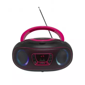 Denver TCL-212BT PINK lettore CD portatile nero, rosa