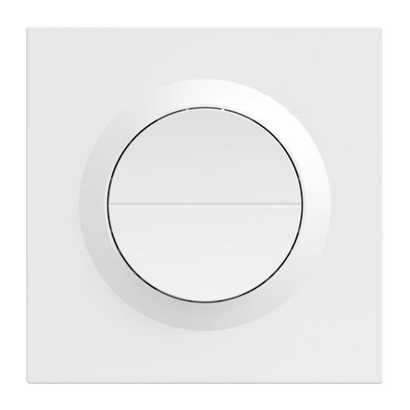 Interruttore smart da parete a due canali Sonoff MINI-2GS-E — relè compatto da incasso per due circuiti, compatibile Matter