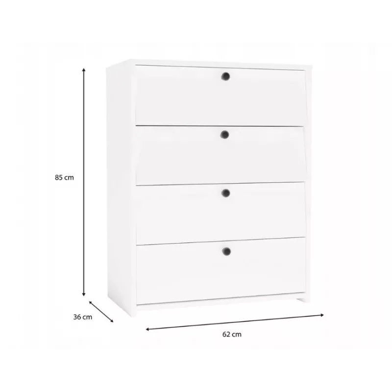 LOKA scarpiere, bianco