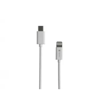 Cavo Lightning (m) -> USB-C (m) 2m MFi Prati bianco Natec NKA-2151
