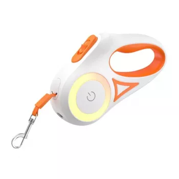 Guinzaglio retrattile automatico Rojeco RSSQYSFG3M-06 — 3 m, arancione