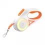 Guinzaglio retrattile automatico Rojeco RSSQYSFG3M-06 — 3 m, arancione