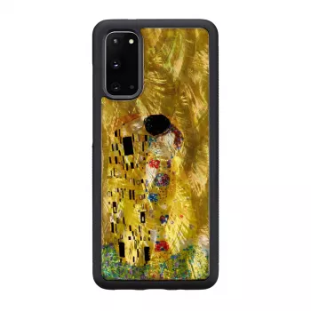Custodia protettiva iKins per Samsung Galaxy S20, nera, custodia TPU slim