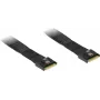 Soluzione di memoria Inter-Tech SFF-8654 8i nero 8 porte interne