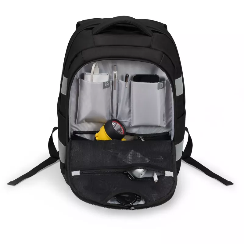 Zaino DICOTA Hi-Vis V2 Nero 320x220x455mm PET TPU