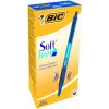 Penna a sfera BIC SOFTFEEL CLIC 0,32 mm, blu, confezione da 12 pz. 914346