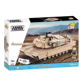 Set da costruzione a mattoncini Cobi M1A2 Abrams 1025 pezzi modello COBI-2632