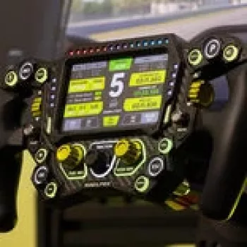 Volante Simagic SOELPEC Spectra XR – controller racing, finitura neon