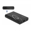DeLOCK caricabatterie USB 2 x USB Type-C PD 3.0 + 1 x USB Type-A, 60 W