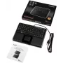 Perixx PERIBOARD-510H Plus tastiera USB spagnolo nero (PERIBOARD-510 H PLUS ES)