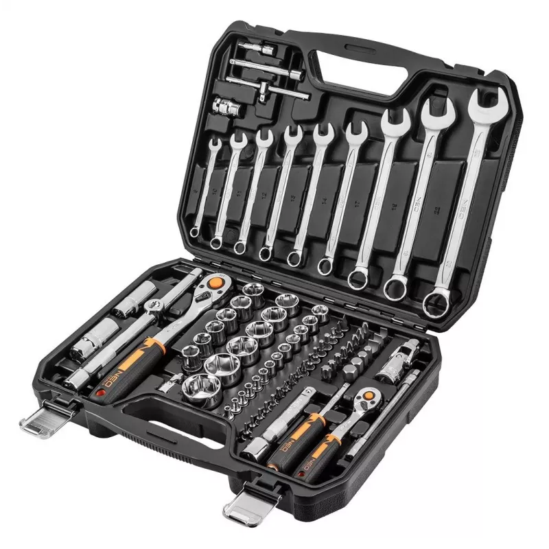 NEO tools 10-058 Set bussole e chiavi a bussola