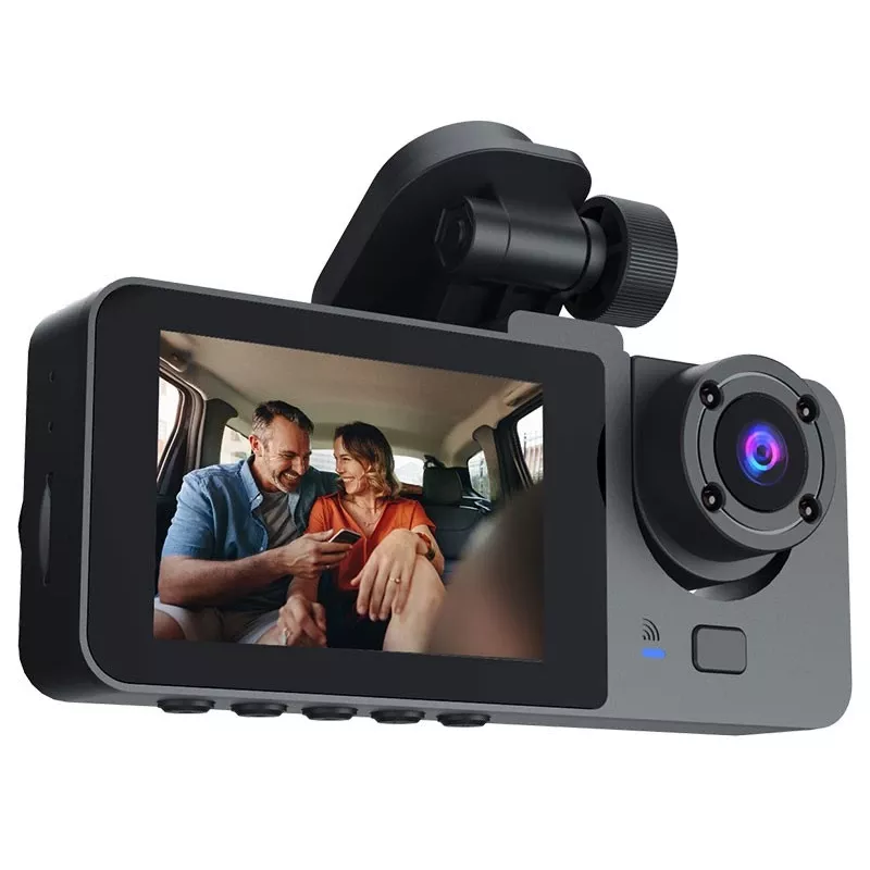 Tracer Halo 360 Dual TRAKAM47568 dash cam per auto, Full HD, schermo da 3 pollici