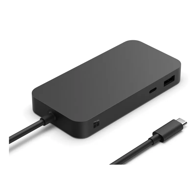 Docking station Microsoft Surface USB4 Dock con filo nero 100W Power Delivery