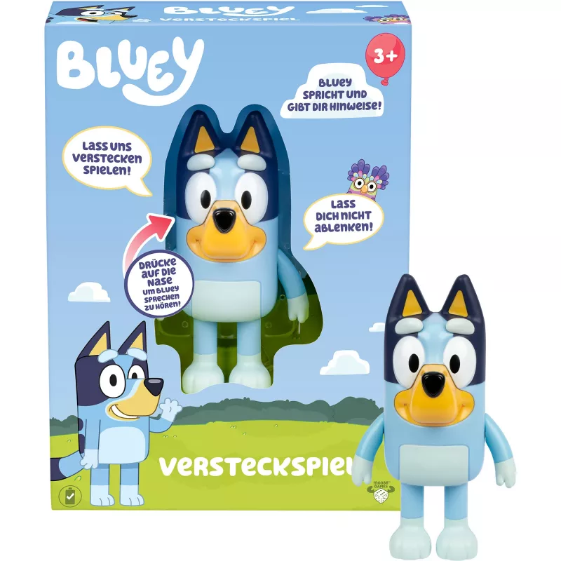 Bluey - gioco nascondino, figura giocattolo