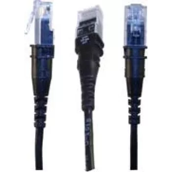 Cavo di rete PatchSee ThinPatch nero 9,7 m Cat6a F/UTP FTP