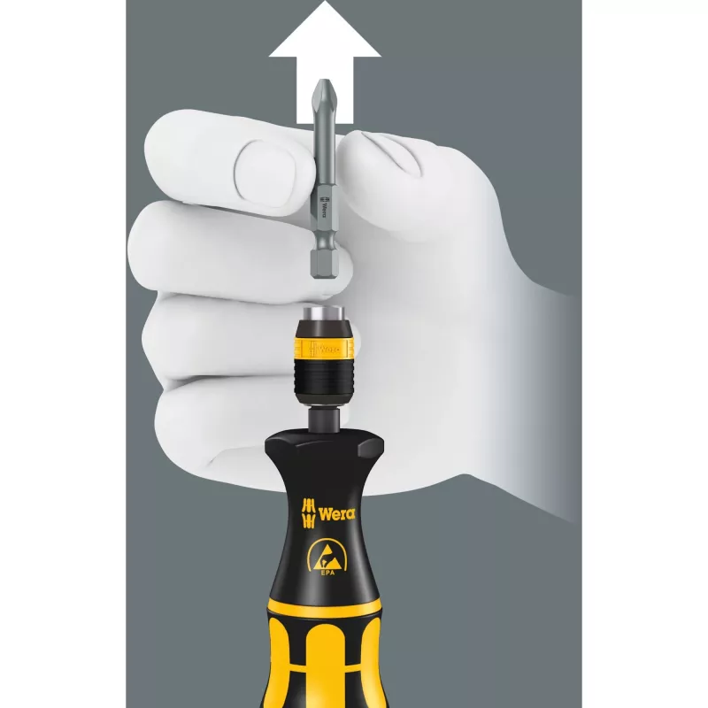 Wera Kraftform Kompakt 60 ESD - portapunte con set di punte - 17 pezzi (05051043001)