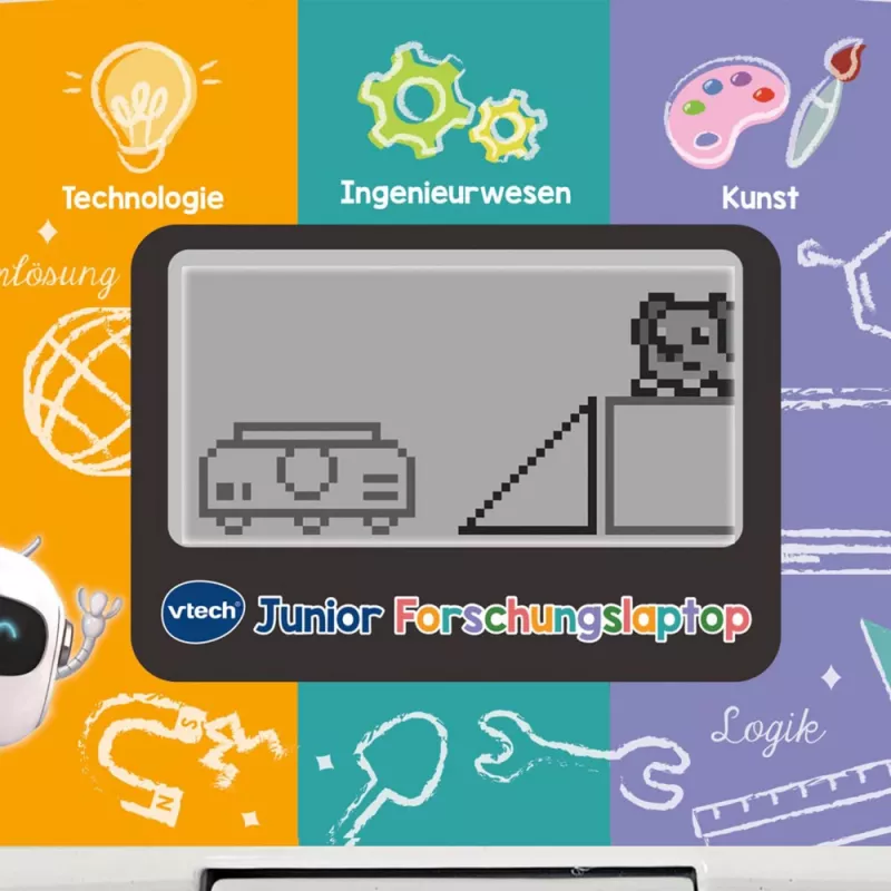 Laptop didattico per giovani ricercatori, computer educativo