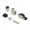 Connettore DeLOCK 86489 1x RJ-45 grigio