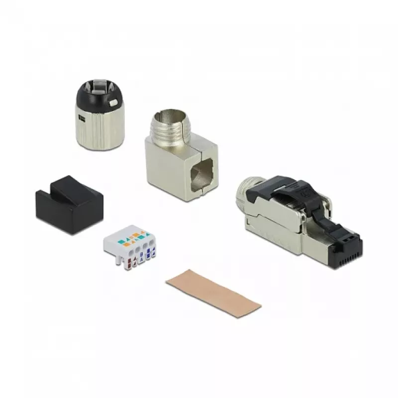 Connettore DeLOCK 86489 1x RJ-45 grigio