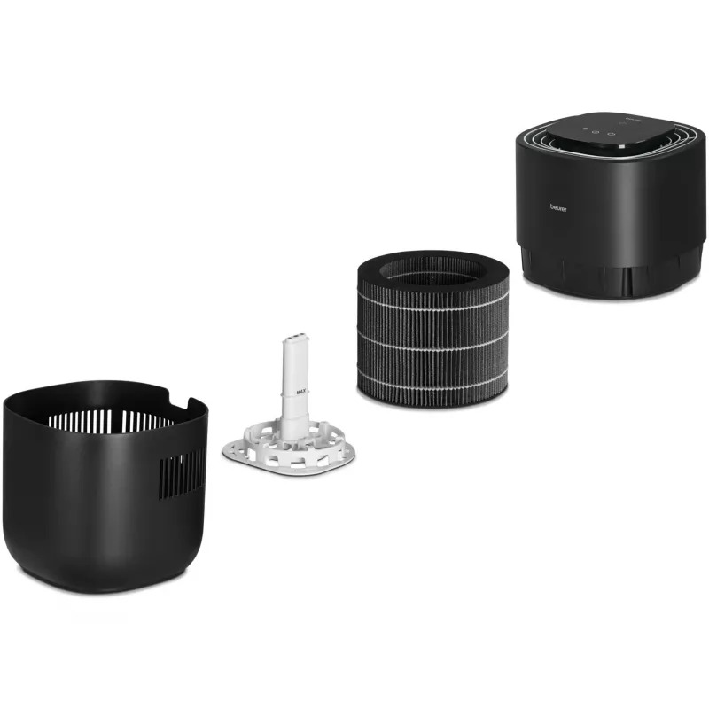 Umidificatore Beurer LB 200 nero con serbatoio dell'acqua da 200 ml