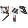 STABILO dr!ver Fineliner 4 pezzi nero blu verde rosso punta fine