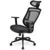 Sedia da ufficio Sharkoon OfficePal C10 – nero, design ergonomico, regolabile in altezza