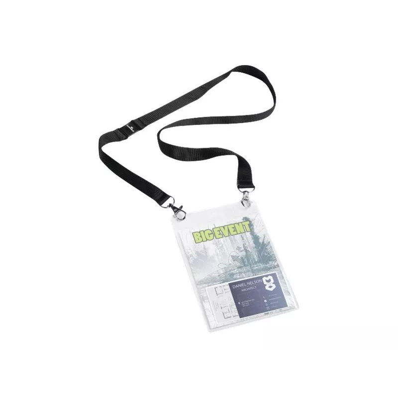 Portabadge Durable 852501 tessuto 10 pezzi