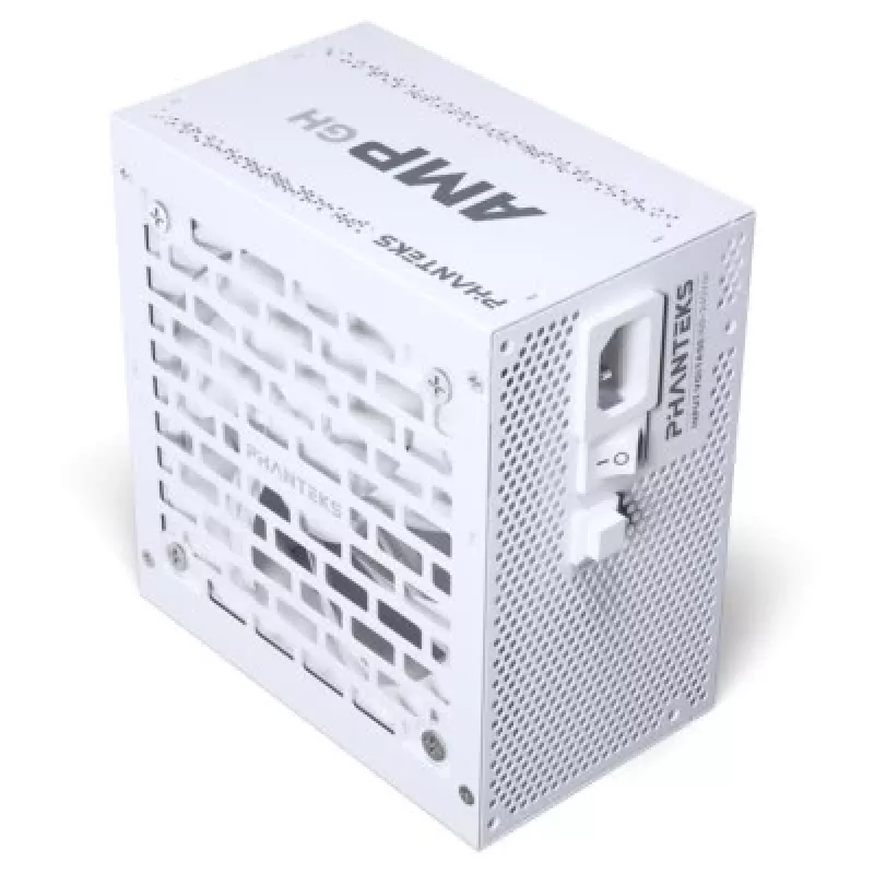 Alimentatore PHANTEKS AMP GH 750 W 18+10‑Pin ATX completamente modulare 80 PLUS Gold bianco