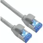 ROLINE cavo patch S/FTP Cat.6A TPE adatto PoE senza grovigli grigio 1.5m - rete - CAT 6a