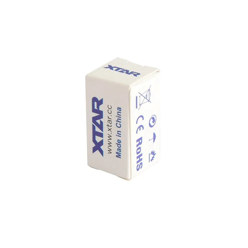 XTAR 16340 (R-CR123) batteria ricaricabile Li-ion 3,7 V 650 mAh, protetta