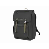 NATEC Niala NTO-2239 zaino per laptop da 39,6 cm (15,6 pollici), 18 L, antispruzzo, poliestere riciclato, nero/verde scuro