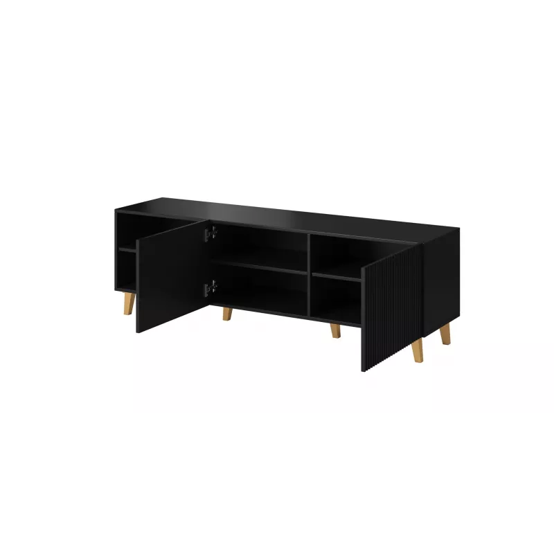 Mobile TV Cama RTV PAFOS 150x42x52 nero opaco