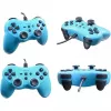 Controller con filo SUBSONIC SA5488-1 Neon Blue — per Nintendo Switch, connessione con filo