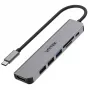 Hub USB-C Unitek 7in1 alluminio PD 100W 5 Gbps — adattatore multiporta con Power Delivery
