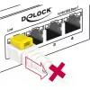Cavo di rete DeLOCK 85335 RJ-45 Cat6a 5m bianco