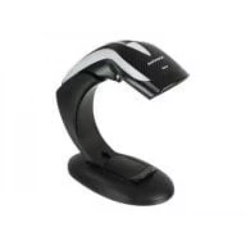 Datalogic Heron HD3130 kit, lettore di codici a barre 1D con supporto e cavo USB, nero