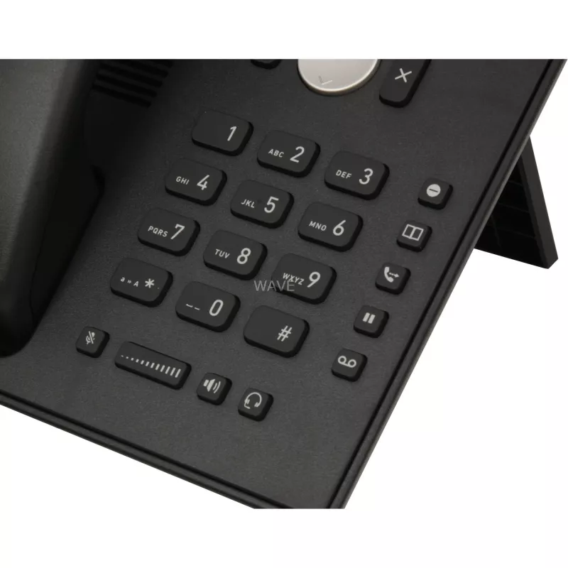 snom D120 - telefono VoIP - conferenza a tre - SIP - 2 cavi - nero (4361)
