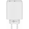 Goobay 61758 caricabatterie per dispositivi mobili bianco per interni (61758)