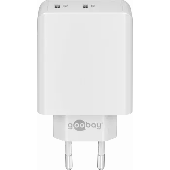 Goobay 61758 caricabatterie per dispositivi mobili bianco per interni (61758)