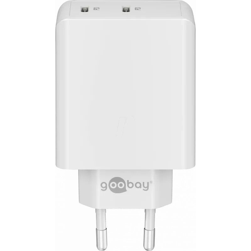 Goobay 61758 caricabatterie per dispositivi mobili bianco per interni (61758)